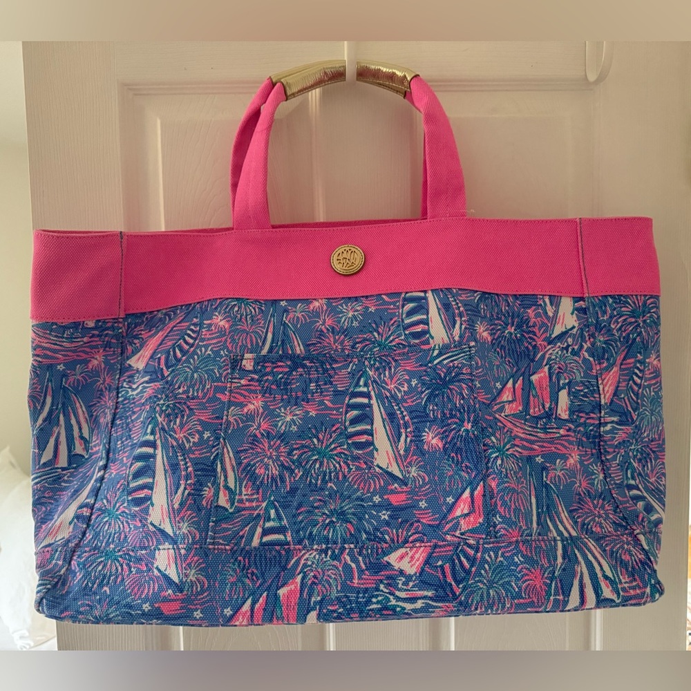 Lily Pulitzer beach bag New with tags